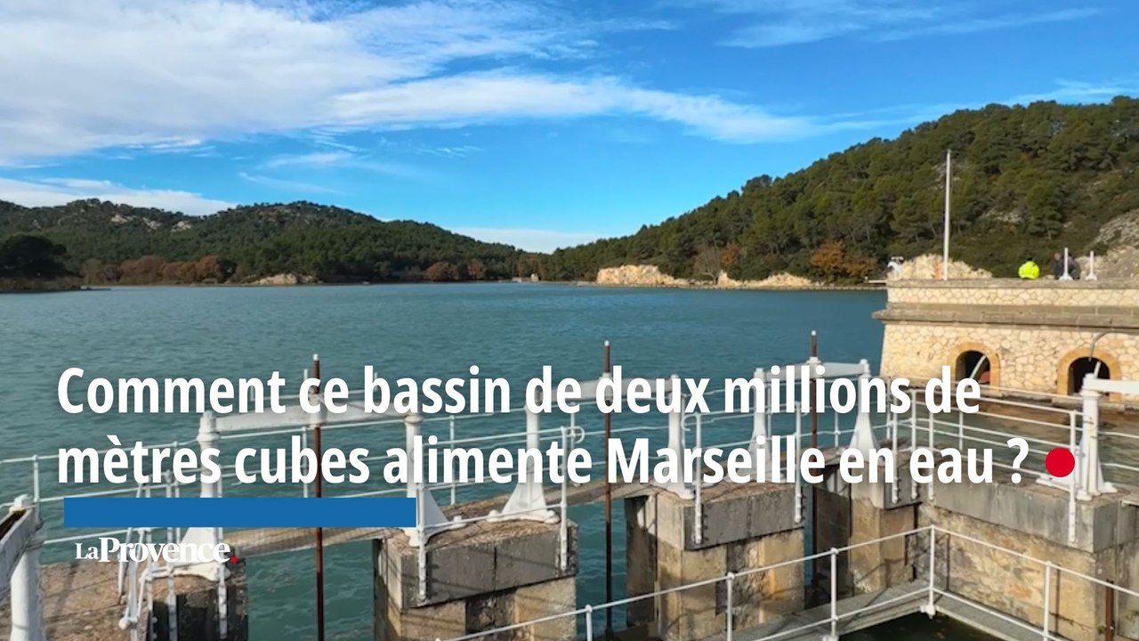 Comment ce bassin de deux millions de mètres cubes alimente Marseille en eau ?