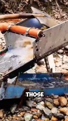 Old prospecting in streams #gold prospecting #goldrush