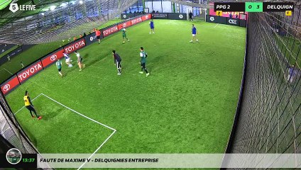 Faute de Maxime V - Delquignies Entreprise