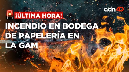 🚨¡Última Hora! Se incendia bodega en la Colonia Villa de la alcaldía Gustavo A. Madero