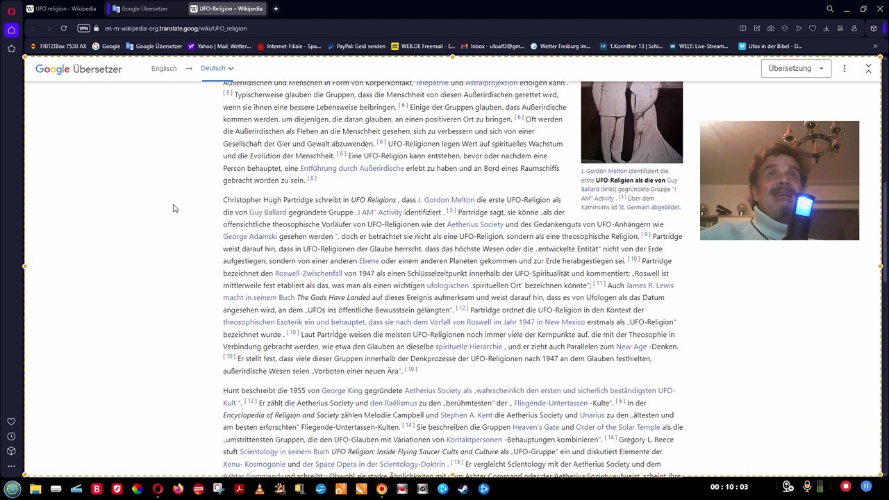 Ufo Religion Psychologie Naivität Esoteriker New-Age Theosophie