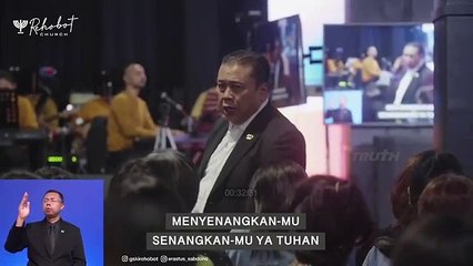Interaksi lagu - ku Hanya ingin mengasihi-Mu.