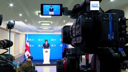 El primer ministro de Georgia niega haber renunciado a unirse a la Unión Europea