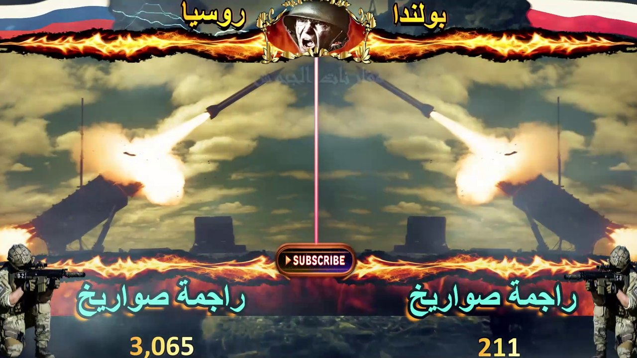 مقارنة عسكرية بين روسيا و بولندا 2024