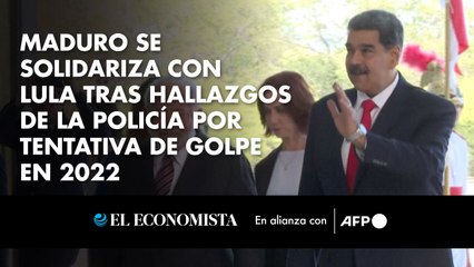 Maduro se solidariza con Lula tras hallazgos de la policía por tentativa de golpe en 2022