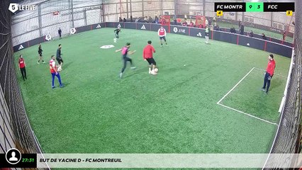 But de Yacine D - FC Montreuil