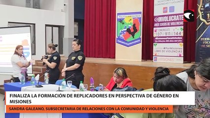 Finaliza la formación de replicadores en perspectiva de género en Misiones