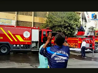 Karachi Huge Big Fire Latest update Shocking Footage Rimpa Plaza fire @focus with fahim