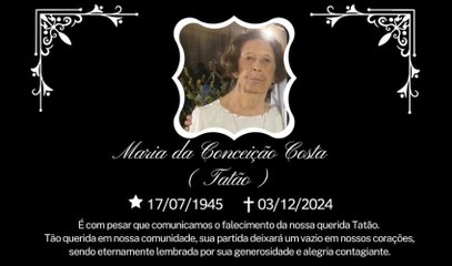 Aos 79 anos morre a professora Maria Da Conceição, irmã do Padre Cleides de Uiraúna