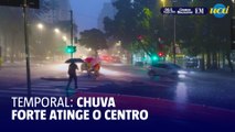 Temporal atinge o Centro de Belo Horizonte