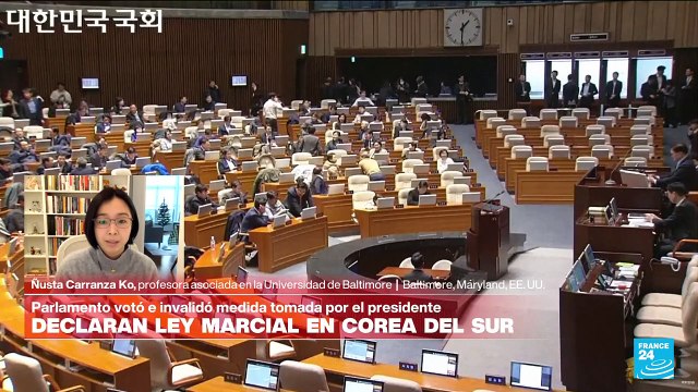 Ñusta Carranza Ko: 'Corea del Sur no quiere volver a los regímenes autoritarios militares'
