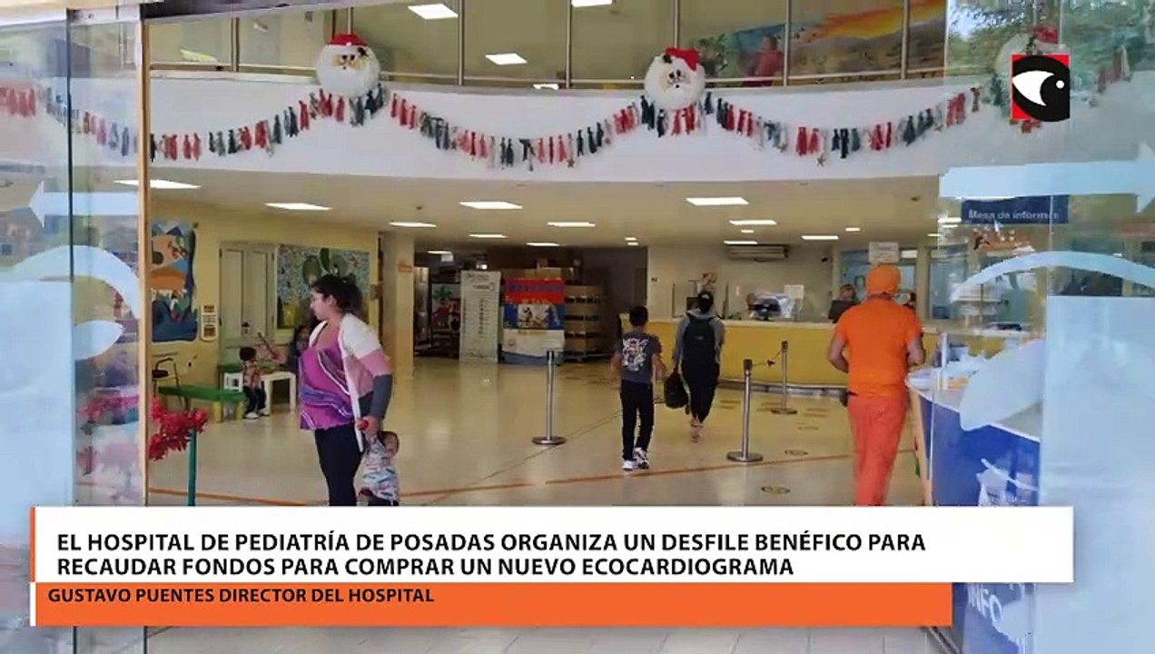 El Hospital de Pediatría de Posadas organiza un desfile benéfico para recaudar fondos para comprar un nuevo ecocardiograma
