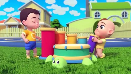 Skip to My Lou _ Fun Playtime at the Backyard Playground _ Lalafun Nursery Rhymes _ Kids Songs(720P_HD)