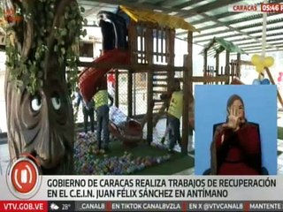 Gobierno Nacional recupera infraestructura del C.E.I.N. Juan Félix Sánchez en la parroquia Antímano