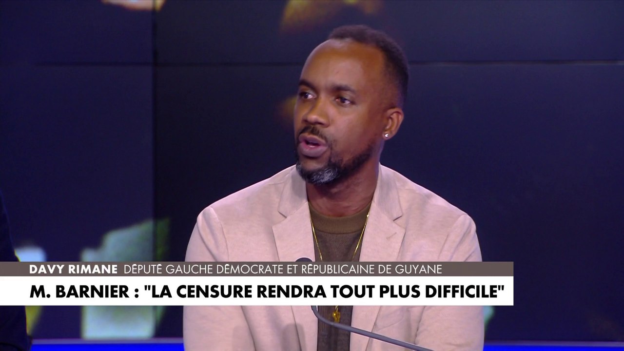 Davy Rimane : «Celui qui a déclenché cette temp...