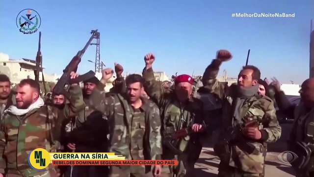 Guerra na Síria: rebeldes dominam segunda maior cidade do país | Melhor da Noite