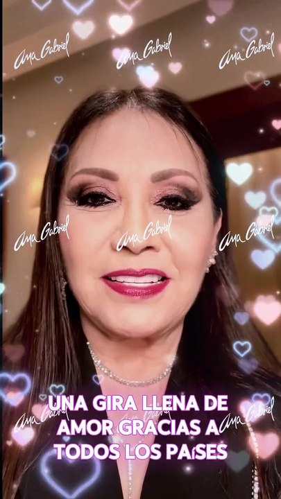 Video: Ana Gabriel, emocionada por su regreso a RD este 6 de diciembre en el Olímpico