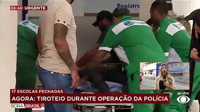 Tiroteio em operação policial deixa baleados no Complexo da Penha, no Rio