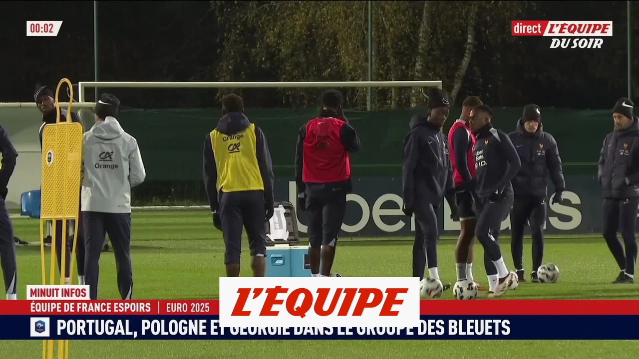 Les Bleuets avec le Portugal - Foot - Euro Espoirs