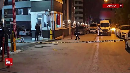 Adana'da güvenlik kulübesini yaktı: Güvenliği tabancayla tehdit etti