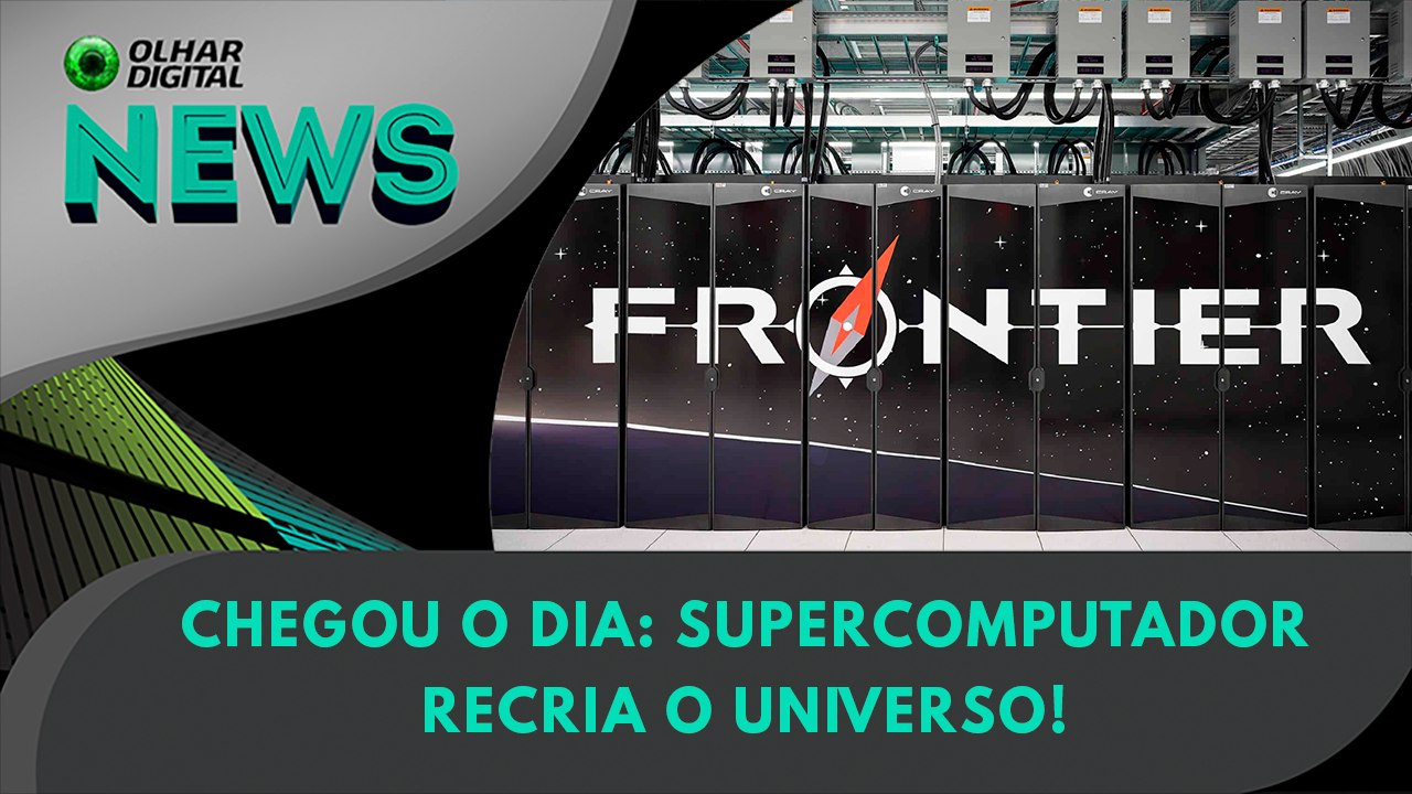 Chegou o dia: supercomputador recria o Universo! | 03/12/2024 | #OlharDigital