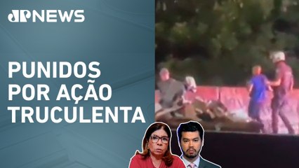 13 PMs são afastados após após agente jogar homem de ponte em São Paulo