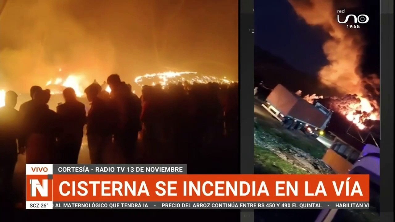 Incendio de cisterna