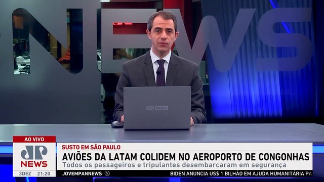 Aviões da Latam colidem no Aeroporto de Congonhas