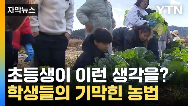 [자막뉴스] 초등학생이 낸 아이디어...농사 손쉽게 해냈다 / YTN