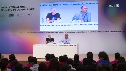 Estudiantes de prepas se encuentran con el paleontólogo Juan Luis Arsuaga