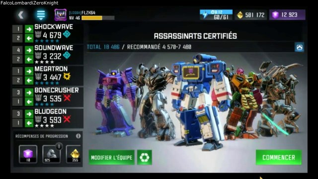 Transformers Forgés d'Acier (Walkthrough FR) épisode 67: Assassinats Certifiés (100%)