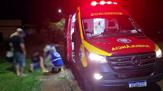 Homem fica ferido ao cair de cabeça na calçada no bairro Morumbi