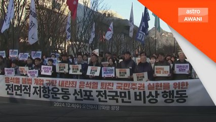 Kesatuan buruh desak presiden Korea Selatan letak jawatan