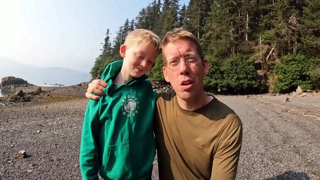 Fishing & Swimming with Orcas while Camping in Alaska on an Island. Fishing Catch & Cook