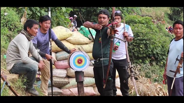 Traditional Archery Competition in Nepal | Bow and Arrows | War of Arrows |