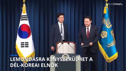 Lemondásra kényszerülhet a hadiállapot után a dél-koreai elnök