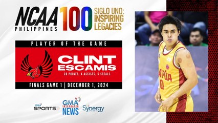 Player of the Game - Clint Escamis vs Benilde | NCAA Season 100