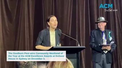 ACM Excellence Awards Goulburn Post