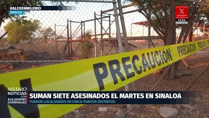Cuerpos abandonados agravan la crisis de inseguridad en Sinaloa