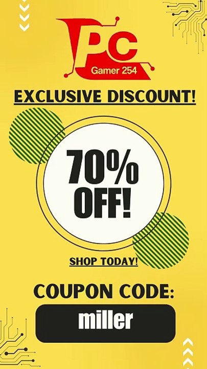 ThePCGamer254 Sitewide Code!