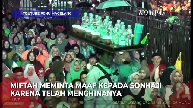 Miftah Maulana Datangi Penjual Es Teh yang Diolok-olok: Saya Minta Maaf