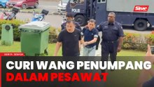 Dua usahawan warga China didenda mencuri dalam pesawat