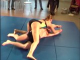 Girl beats boy mixed wrestling Part 1