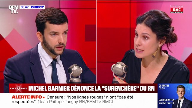 Censure: pour Jean-Philippe Tanguy (RN), pas de budget, c'est moins pire qu'aujourd'hui