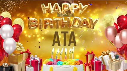 🎉 Celebrate Ata's Special Day with a Unique Birthday Song!