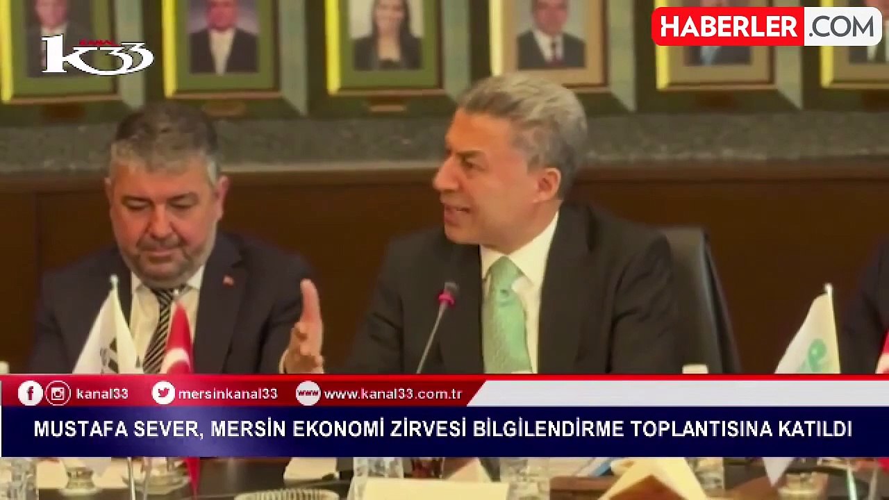 Mersin ekonomisi için yol haritası belirleniyor