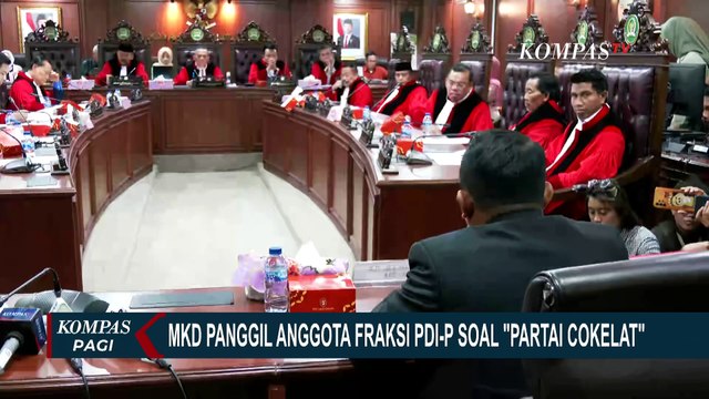 MKD Minta Anggota DPR Fraksi PDIP Yulius Setiarto Klarifikasi soal 'Partai Coklat'