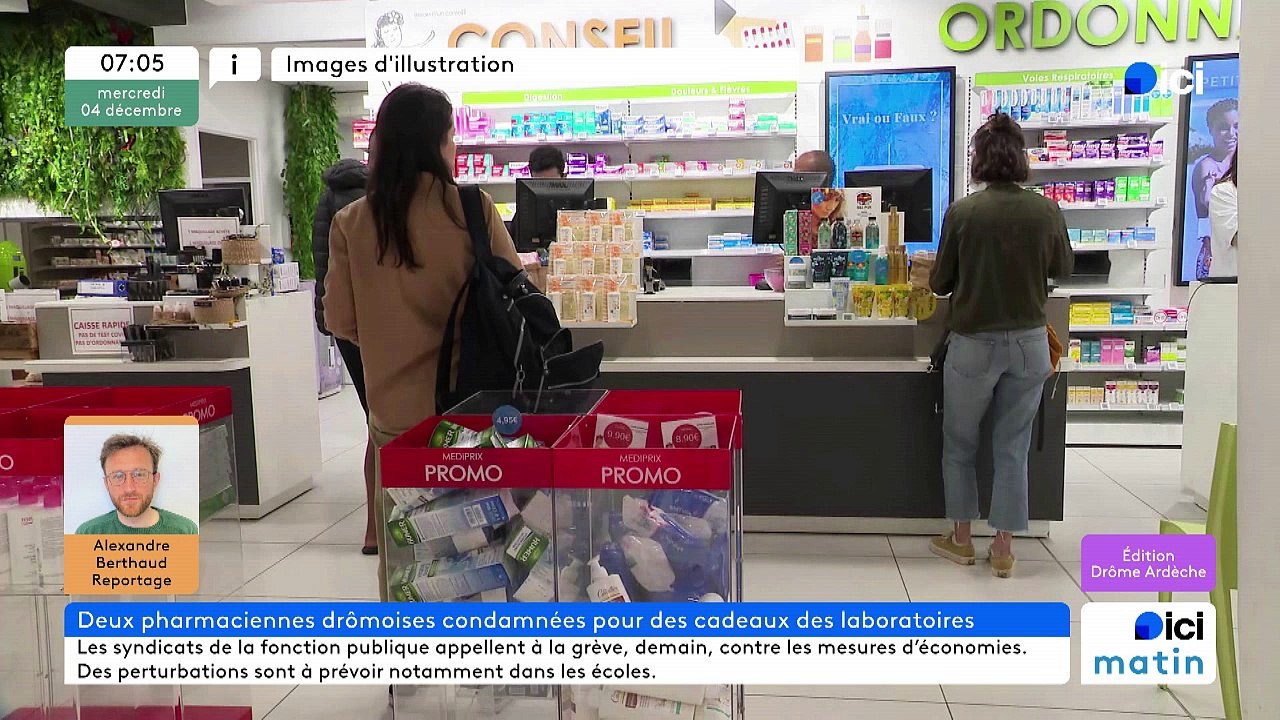 04/12/2024 - ICI Matin France Bleu Drôme Ardèche en vidéo
