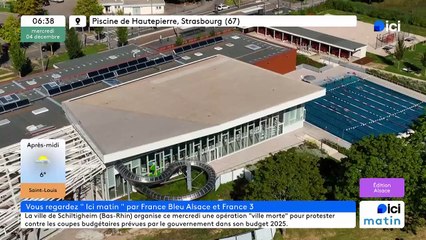 04/12/2024 - ICI Matin France Bleu Alsace en vidéo