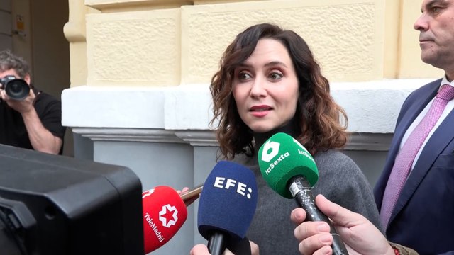 Ayuso: Me parece bien que Rodríguez vaya a contar lo que sabe y a desmontar tantos bulos